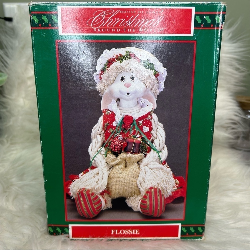 House of Lloyd Christmas Around the World Flossie Rabbit
